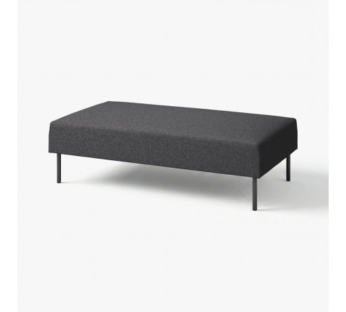Moduł 2-osobowy, Gunnared/ciemnoszary metal LILLEHEM 395.761.95