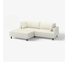 Sofa modułowa, 3-osobowa, z szezlongiem, lewy/Axvall kremowy UPPÅKRA 396.140.55