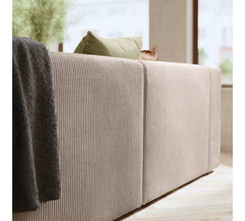 Sofa modułowa, 3-osobowa, Samsala szarobeżowy JÄTTEBO 494.851.33