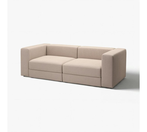 Sofa modułowa, 3-osobowa, Samsala szarobeżowy JÄTTEBO 494.851.33