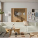 4-osob sofa modułowa z szezlongiem, prawy/Axvall kremowy JÄTTEBO 496.083.51