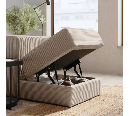 Sofa modułowa, 2-osobowa, Samsala szarobeżowy JÄTTEBO 594.714.04