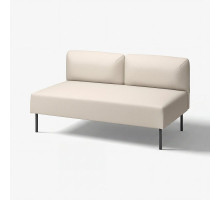 Moduł 2-osobowy, Vissle/beżowy metal LILLEHEM 595.360.14