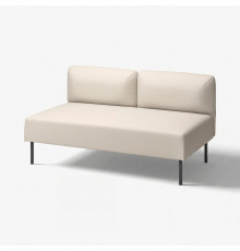 Moduł 2-osobowy, Vissle/beżowy metal LILLEHEM 595.360.14