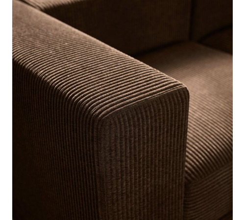 Sofa modułowa, 2-osobowa, Samsala ciemnobrązowy JÄTTEBO 596.082.61