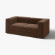 Sofa modułowa, 2-osobowa, Samsala ciemnobrązowy JÄTTEBO 596.082.61