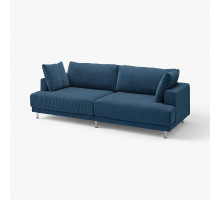 Sofa modułowa, 3-osobowa, Samsala granatowy UPPÅKRA 596.130.07