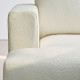 4,5 osobowa sofa modułowa, z szezlongiem, prawy/Axvall kremowy UPPÅKRA 596.130.50