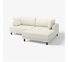 Sofa modułowa, 3-osobowa, z szezlongiem, prawy/Axvall kremowy UPPÅKRA 596.140.64
