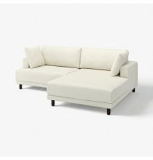 Sofa modułowa, 3-osobowa, z szezlongiem, prawy/Axvall kremowy UPPÅKRA 596.140.64