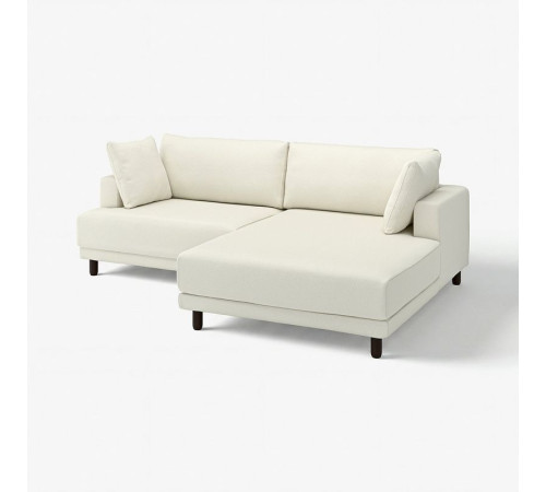 Sofa modułowa, 3-osobowa, z szezlongiem, prawy/Axvall kremowy UPPÅKRA 596.140.64