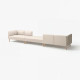6-osobowa sofa modułowa, Vissle/beżowy drewno LILLEHEM 695.362.21