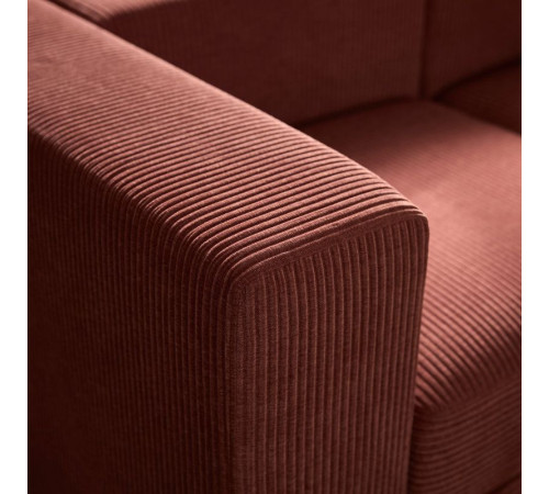 4-osob sofa modułowa z szezlongiem, prawy/Samsala brązowoczerwony JÄTTEBO 696.083.50