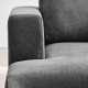 4,5 osobowa sofa modułowa, z szezlongiem, lewy/Johanneshov ciemnoszary UPPÅKRA 696.130.40