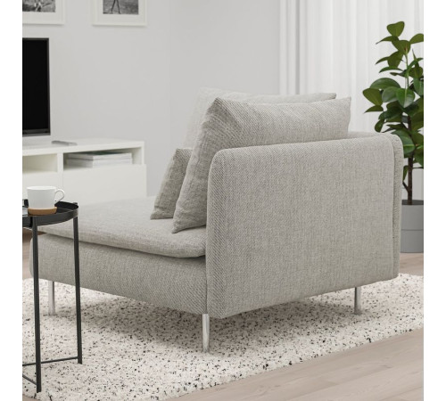 Sekcja narożna, Viarp beż/brąz SÖDERHAMN 793.056.25