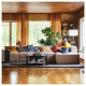 4,5-os sofa modułowa z szezlongiem, prawy/Samsala szarobeżowy JÄTTEBO 794.694.81