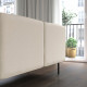 Sofa modułowa narożna, 4-osobowa, Vissle beżowy/metal LILLEHEM 795.361.69
