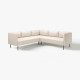 Sofa modułowa narożna, 4-osobowa, Vissle beżowy/metal LILLEHEM 795.361.69