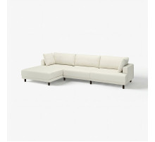 4,5 osobowa sofa modułowa, z szezlongiem, lewy/Axvall kremowy UPPÅKRA 796.140.82