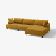 4,5 osobowa sofa modułowa, z szezlongiem, prawy/Samsala żółtobrązowy UPPÅKRA 796.141.43
