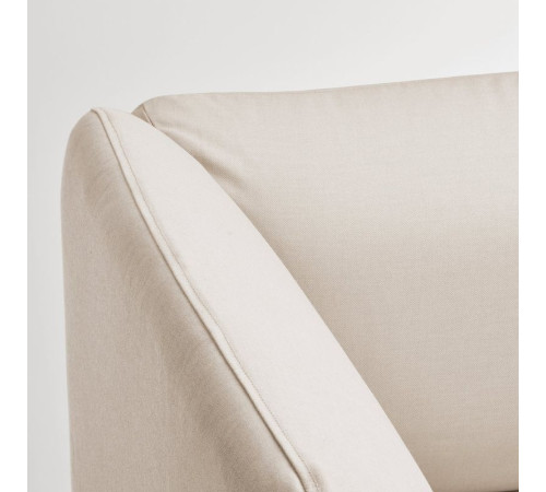 Sofa modułowa, 2-osobowa, Vissle/beżowy drewno LILLEHEM 894.712.85