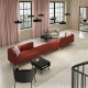 6-osobowa sofa modułowa, Gunnared/brązowoczerwony drewno LILLEHEM 895.362.01