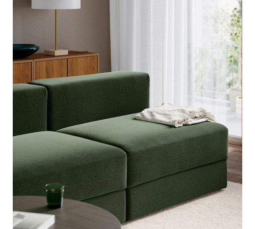 4,5 osobowa sofa modułowa, Johanneshov ciemnozielony JÄTTEBO 896.077.26