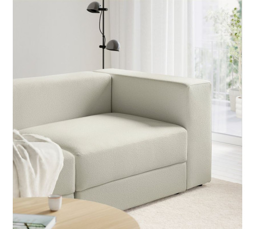 Sofa modułowa, 3-osobowa, Axvall kremowy JÄTTEBO 896.083.30