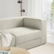 Sofa modułowa, 3-osobowa, Axvall kremowy JÄTTEBO 896.083.30