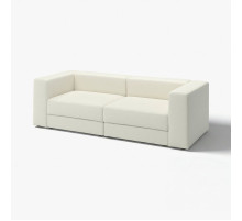 Sofa modułowa, 3-osobowa, Axvall kremowy JÄTTEBO 896.083.30