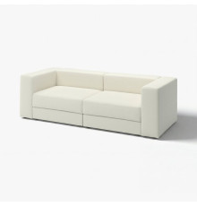 Sofa modułowa, 3-osobowa, Axvall kremowy JÄTTEBO 896.083.30