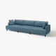 4,5 osobowa sofa modułowa, Axvall ciemny szaroniebieski UPPÅKRA 896.140.72