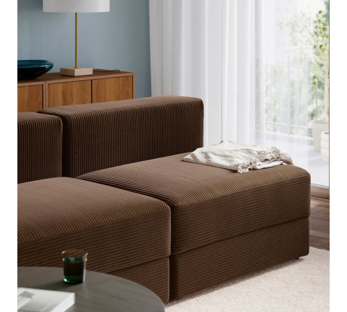 4,5 osobowa sofa modułowa, Samsala ciemnobrązowy JÄTTEBO 996.077.21