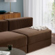 4,5 osobowa sofa modułowa, Samsala ciemnobrązowy JÄTTEBO 996.077.21