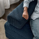 4-osob sofa modułowa z szezlongiem, prawy z zagłówkiem/Samsala granatowy JÄTTEBO 996.083.39