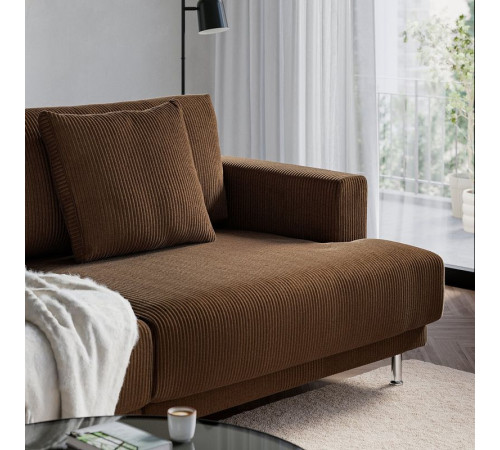 Sofa modułowa, 3-osobowa, Samsala ciemnobrązowy UPPÅKRA 996.130.10