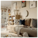 Sofa modułowa, 3-osobowa, Samsala ciemnobrązowy UPPÅKRA 996.130.10