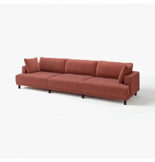 4,5 osobowa sofa modułowa, Samsala brązowoczerwony UPPÅKRA 996.140.76