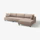 4,5 osobowa sofa modułowa, z szezlongiem, prawy/Samsala szarobeżowy UPPÅKRA 996.141.42