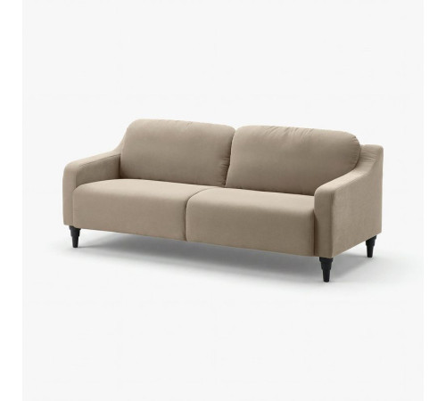 Sofa 3-osobowa, Silkeryd ciemny szarobeżowy GULLVALLA 106.185.01