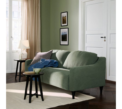Sofa 3-osobowa, Silkeryd ciemny szarobeżowy GULLVALLA 106.185.01