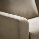 Sofa 3-osobowa, Silkeryd ciemny szarobeżowy GULLVALLA 106.185.01
