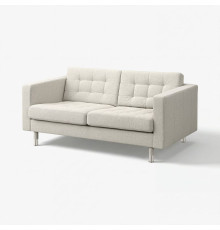 Sofa 2-osobowa, Gunnared beżowy/metal LANDSKRONA 194.353.28