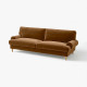 Sofa 3-osobowa, Alhamn ciemny żółto-brązowy VALNÄS 196.153.29