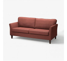 Sofa 3-osobowa, Kilanda brązowoczerwony EKHOLMA 295.355.96