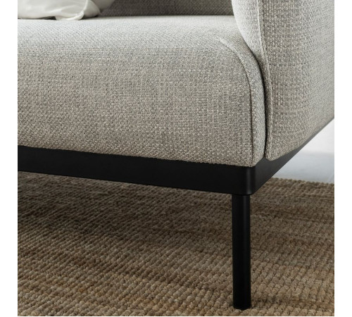 Sofa 3-osobowa, Lejde jasnoszary ÄPPLARYD 305.062.39