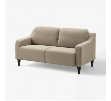 Sofa 2-osobowa, Silkeryd ciemny szarobeżowy GULLVALLA 306.185.00