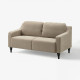 Sofa 2-osobowa, Silkeryd ciemny szarobeżowy GULLVALLA 306.185.00
