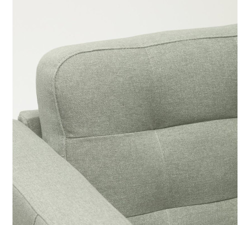 Sofa 2-osobowa, Gunnared jasnozielony/drewno LANDSKRONA 392.702.89