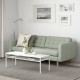Sofa 3-osobowa, Gunnared jasnozielony/drewno LANDSKRONA 392.703.26
